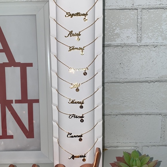 NEW ♊️ Gold Gemini Zodiac Necklaces - Picture 4 of 5